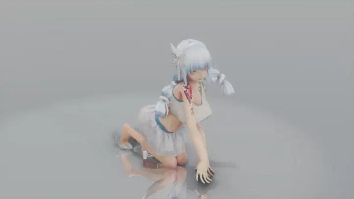 MMD15JK 巨乳美少女被当成专属性玩具，硬挺肉棒像HK416狂插嫩穴