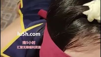 微博网红蛇信子姐姐(兔牙姐姐)资源,红色眼罩口福利